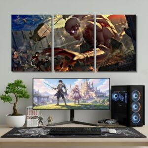 attack on titan | set of 3