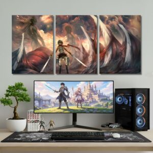 attack on titan | set of 3