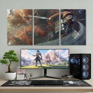 attack on titan | set of 3