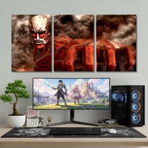 attack on titan | set of 3